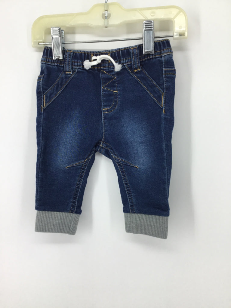 Cat & Jack Child Size 0-3 Months Blue Solid Pants - boys