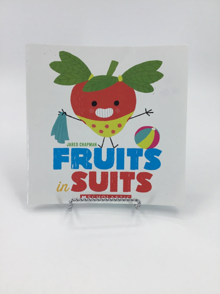Scholastic Fruits in Suits Paperback Book