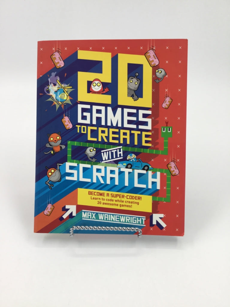 20 Games to Create with Scratch Paper Back Book