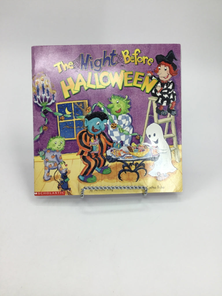 The Night Before Halloween Paperback Book