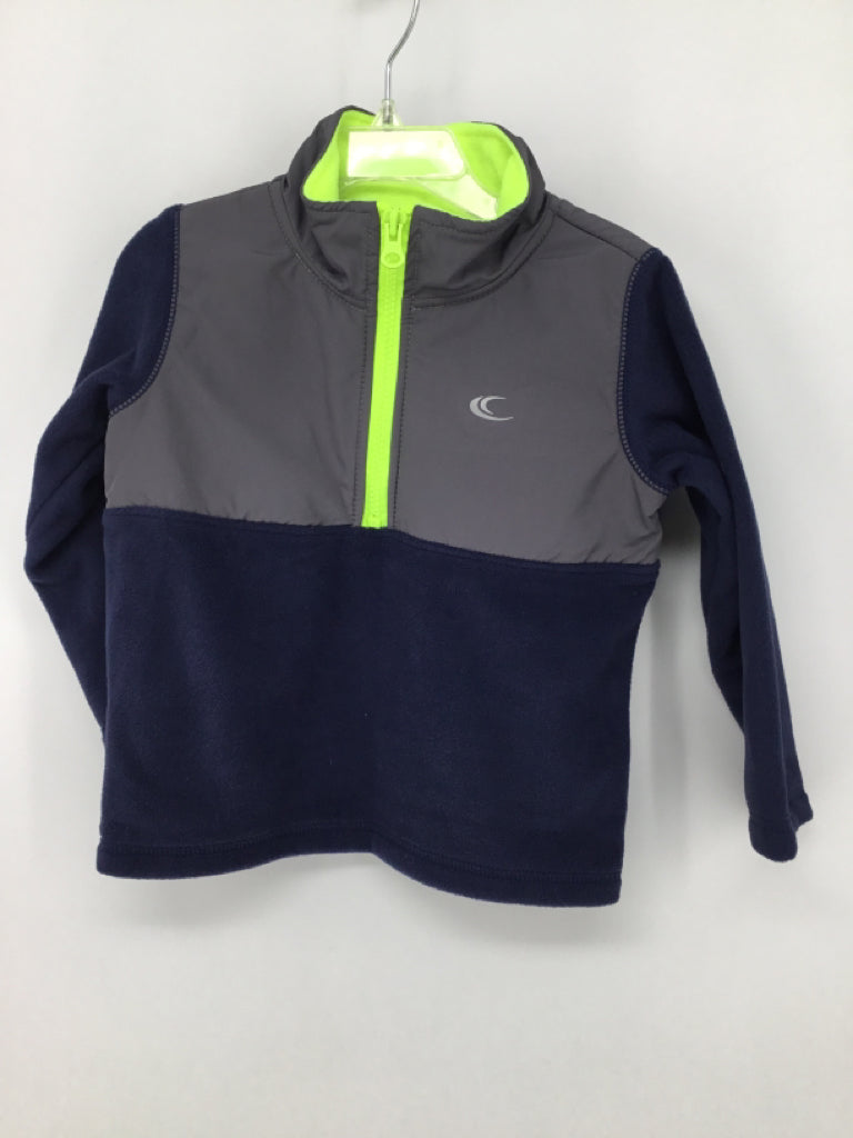 Carter's Child Size 2 Navy Solid Sweatshirt - boys