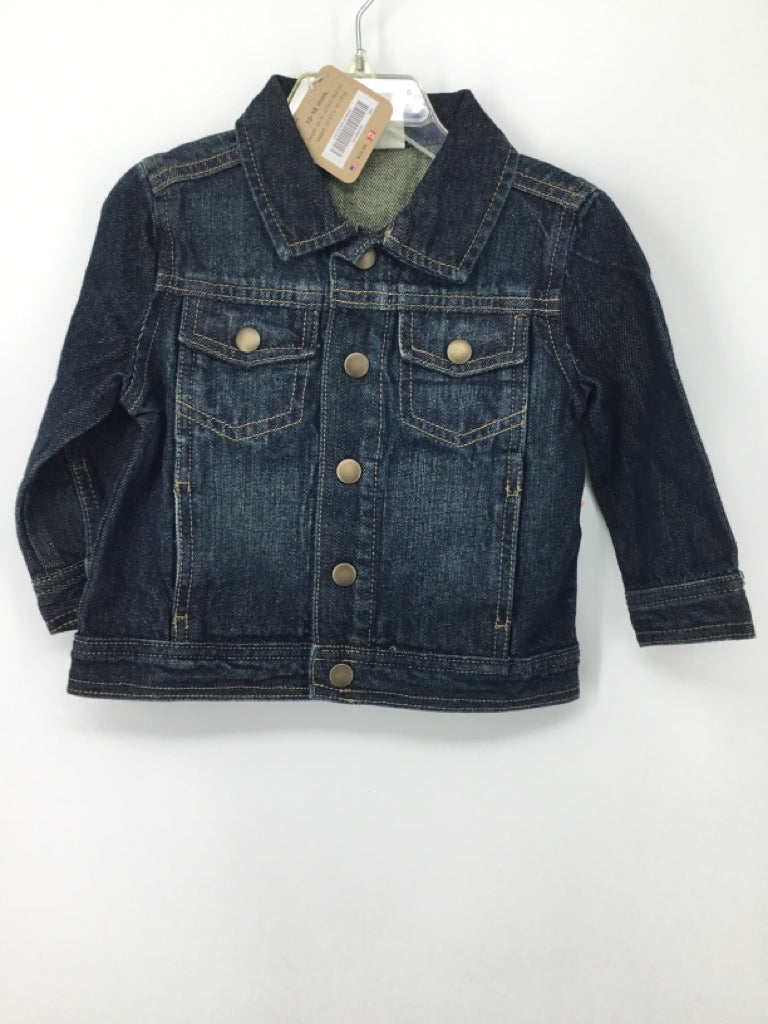 Crazy 8 Child Size 12-18 Months Blue Solid Jacket - boys