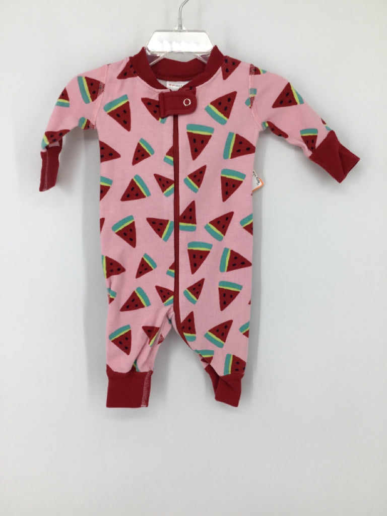 Hanna Andersson Child Size 0-3 Months Pink Pajamas - girls