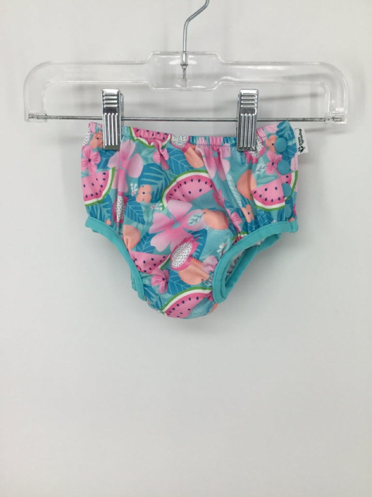 Green Sprouts Child Size 6 Months Blue Swimwear - girls