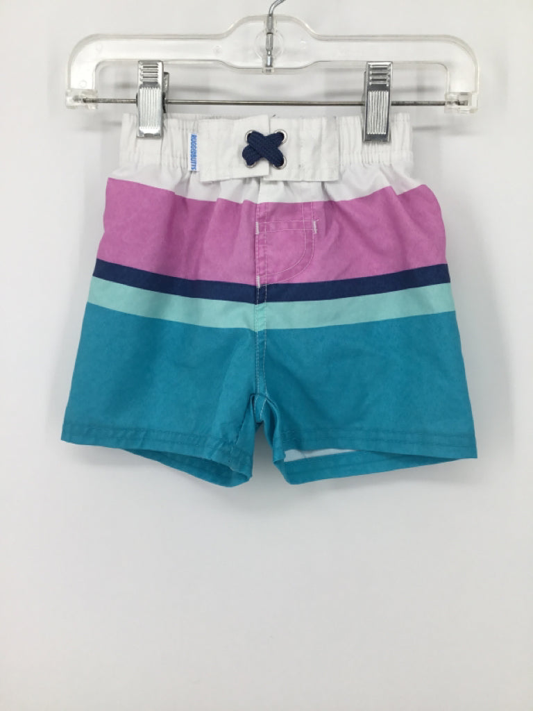 Rugged Butts Child Size 12-18 Months Multi-Color Solid Swimwear - boys