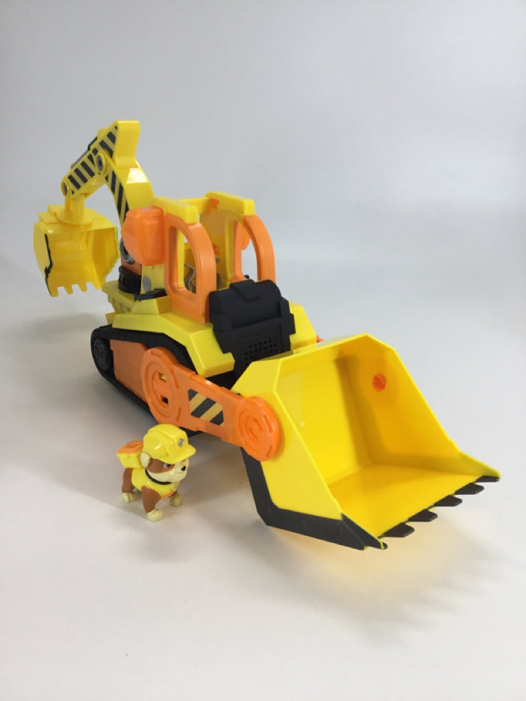 Paw Patrol Rubble & Crew Backyard Deluxe Bulldozer