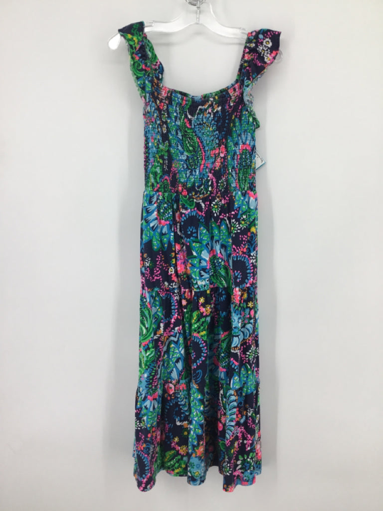 Lilly Pulitzer Child Size 8 Navy Dress - girls