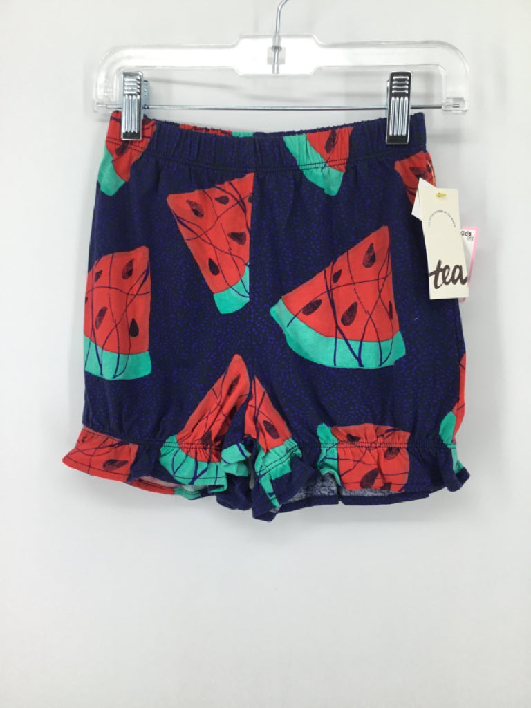 Tea Child Size 4 Blue Shorts - girls