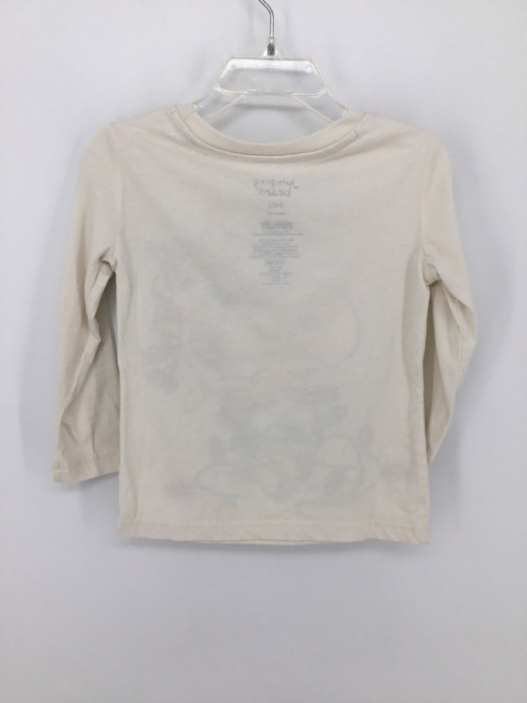 jumping beans Child Size 24 Months Cream Christmas T-Shirt