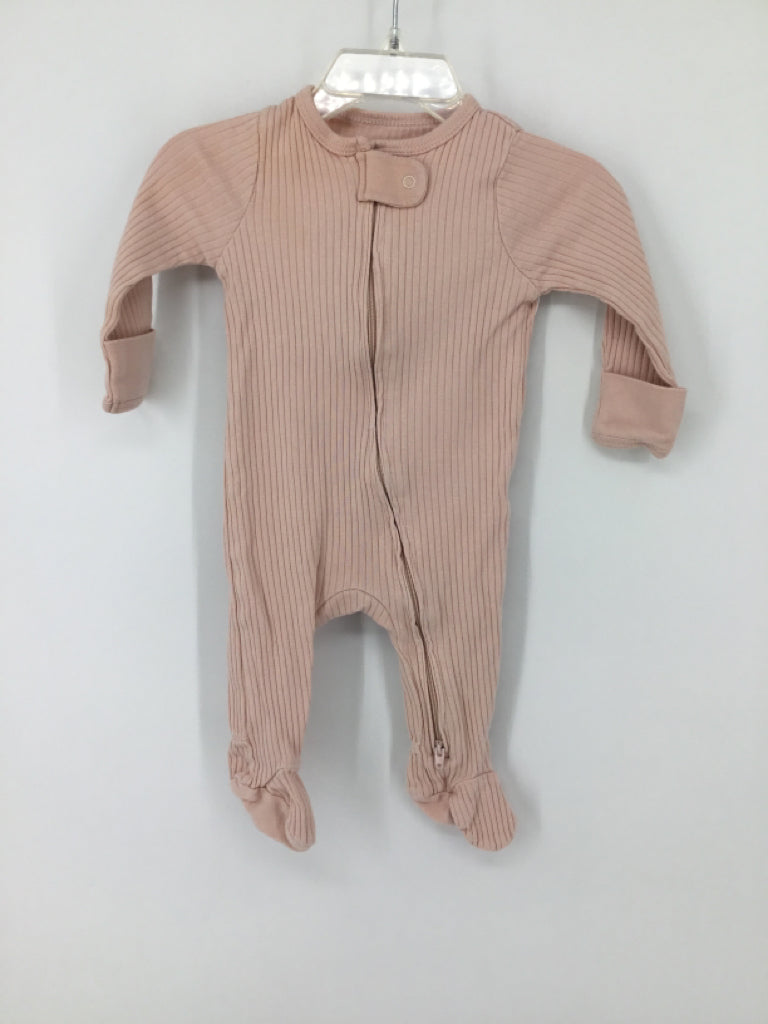cloud island Child Size 0-3 Months Pink Sleepers