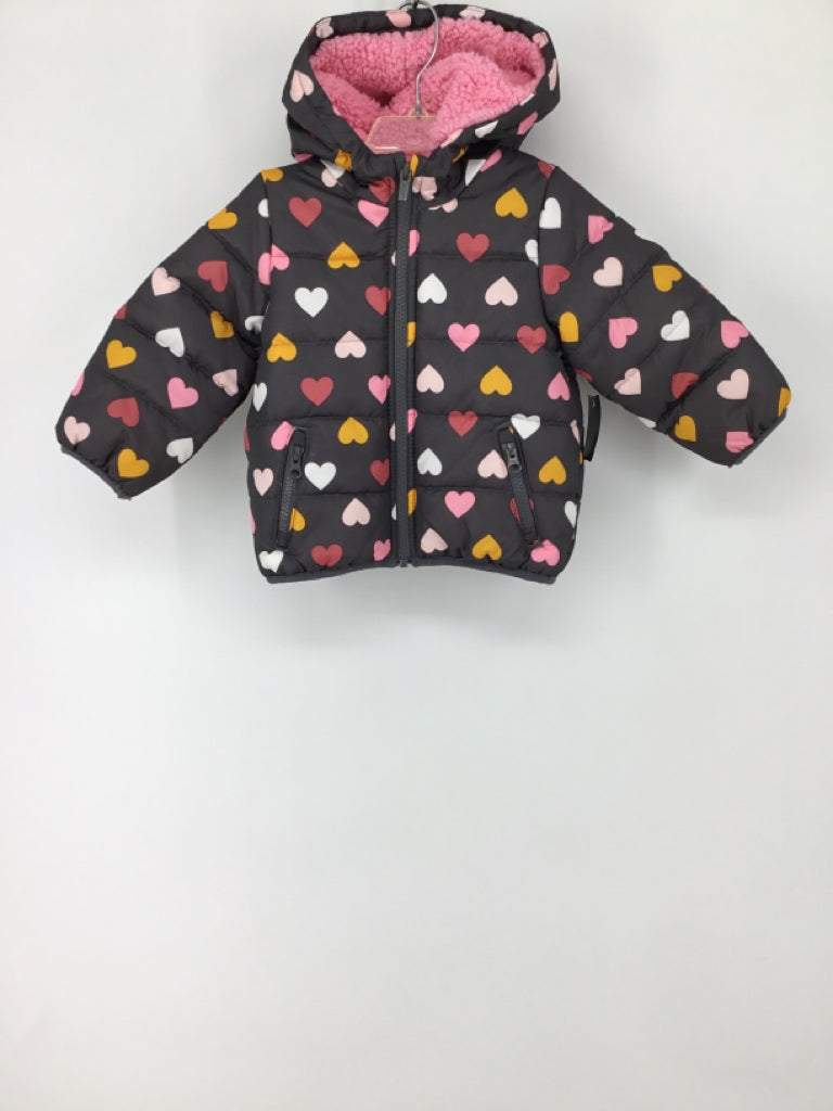 Carter's Child Size 18 Months Gray Outerwear - girls
