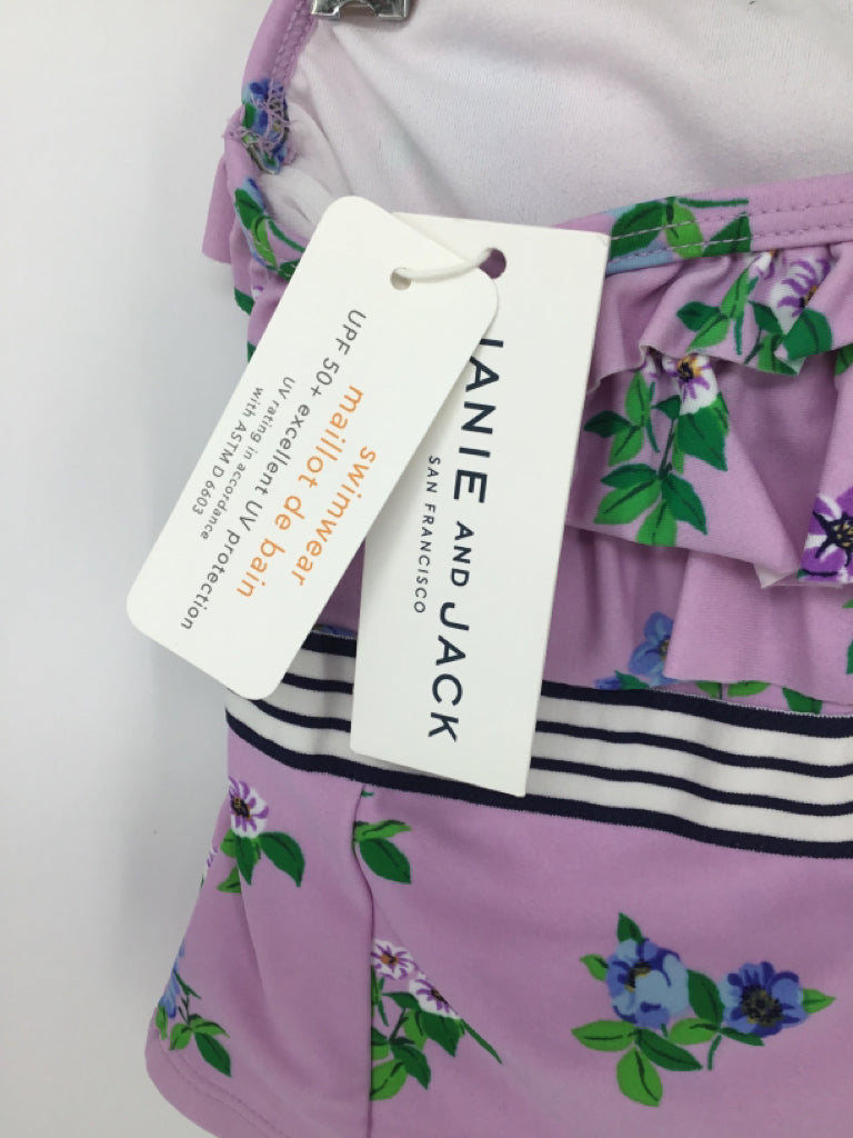 Janie and Jack Child Size 6-12 Months Purple Swimwear - girls
