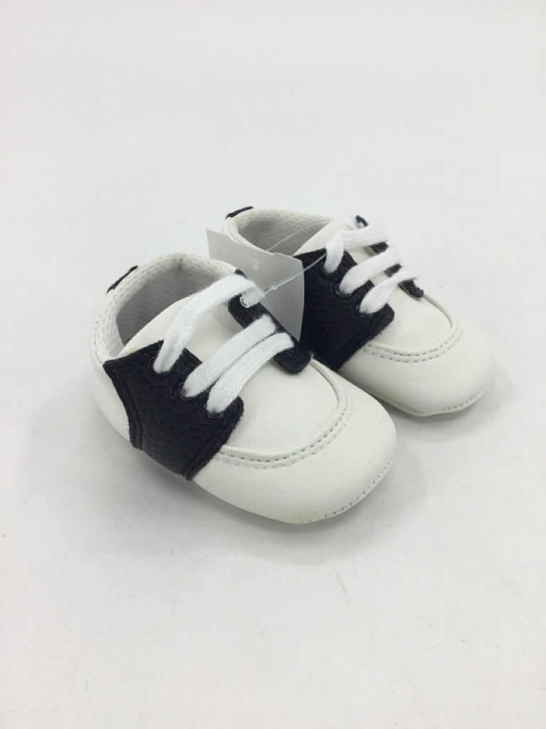 Baby Child Size 1 Toddler Black Baby/Walker Shoes