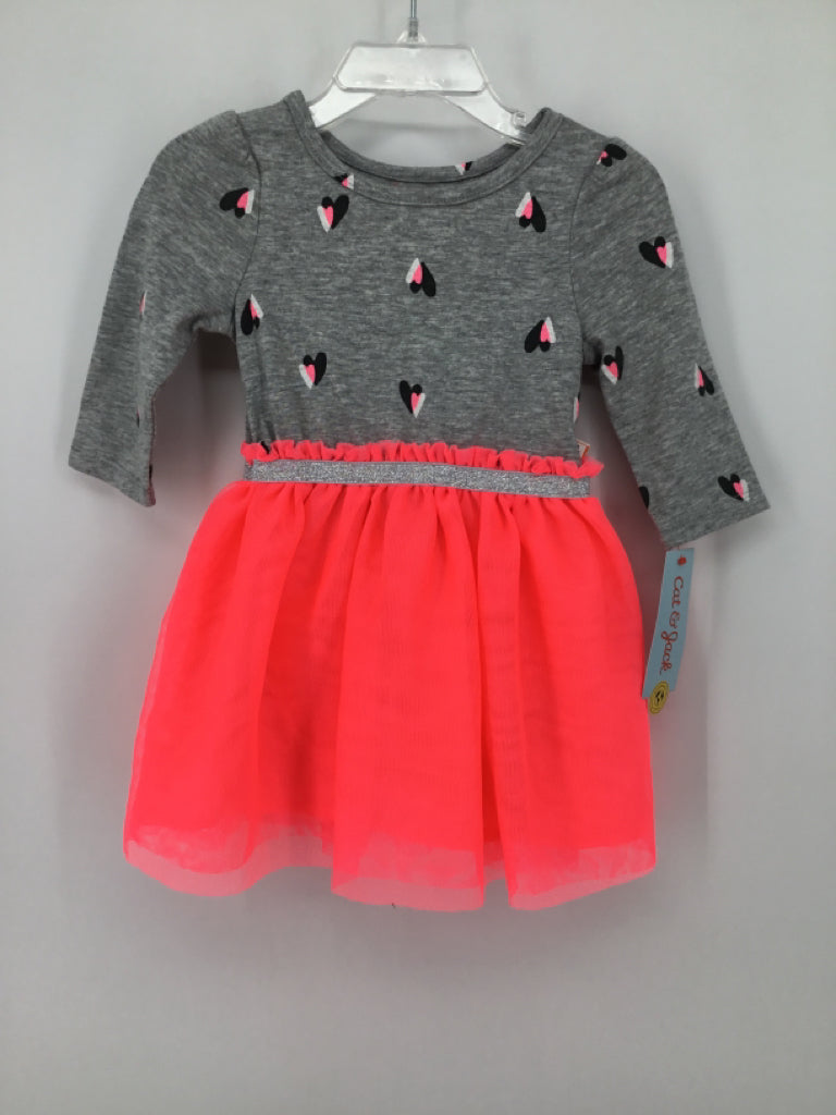Cat & Jack Child Size 18 Months Gray Dress - girls
