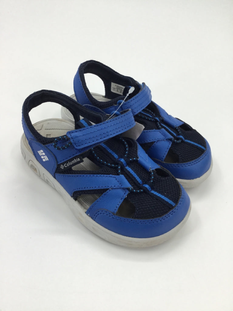 Columbia Child Size 11 Blue Sandals/Flip Flops