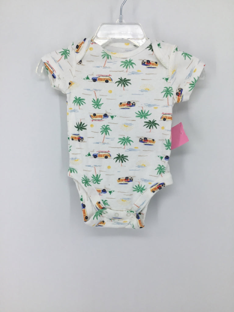 Old Navy Child Size 3-6 Months White Onesie
