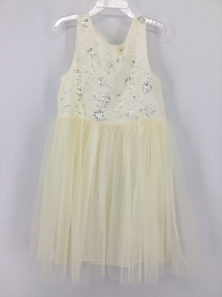 H & M Child Size 7 Cream Dress - girls