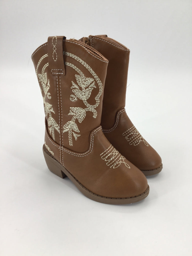 bebe Child Size 6 Toddler Brown Boots