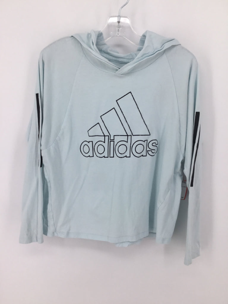 Adidas Child Size 10 Blue Shirt - girls