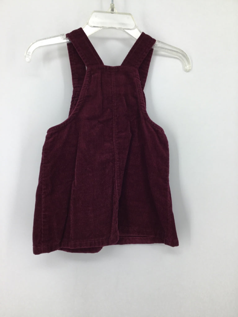 Old Navy Child Size 6-12 Months Burgundy Dress - girls