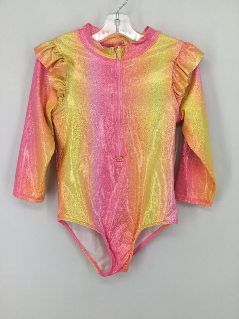 Pink Platinum Child Size 10 Pink Swimwear - girls