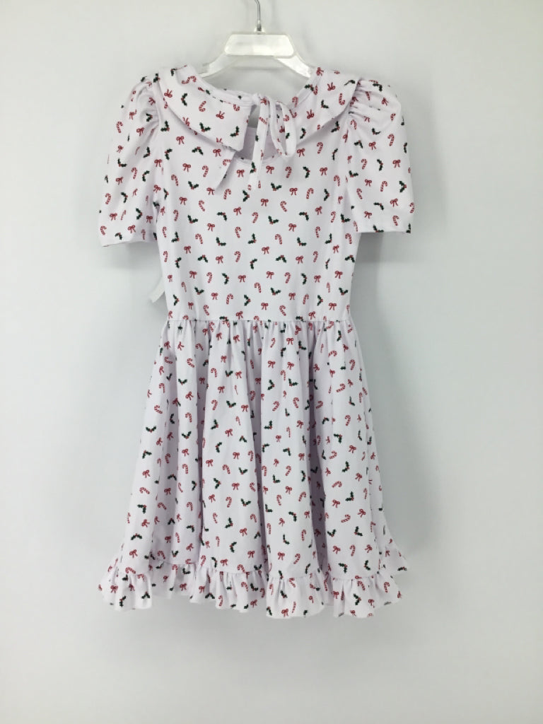 Girlhood Child Size 7 White Christmas Dress