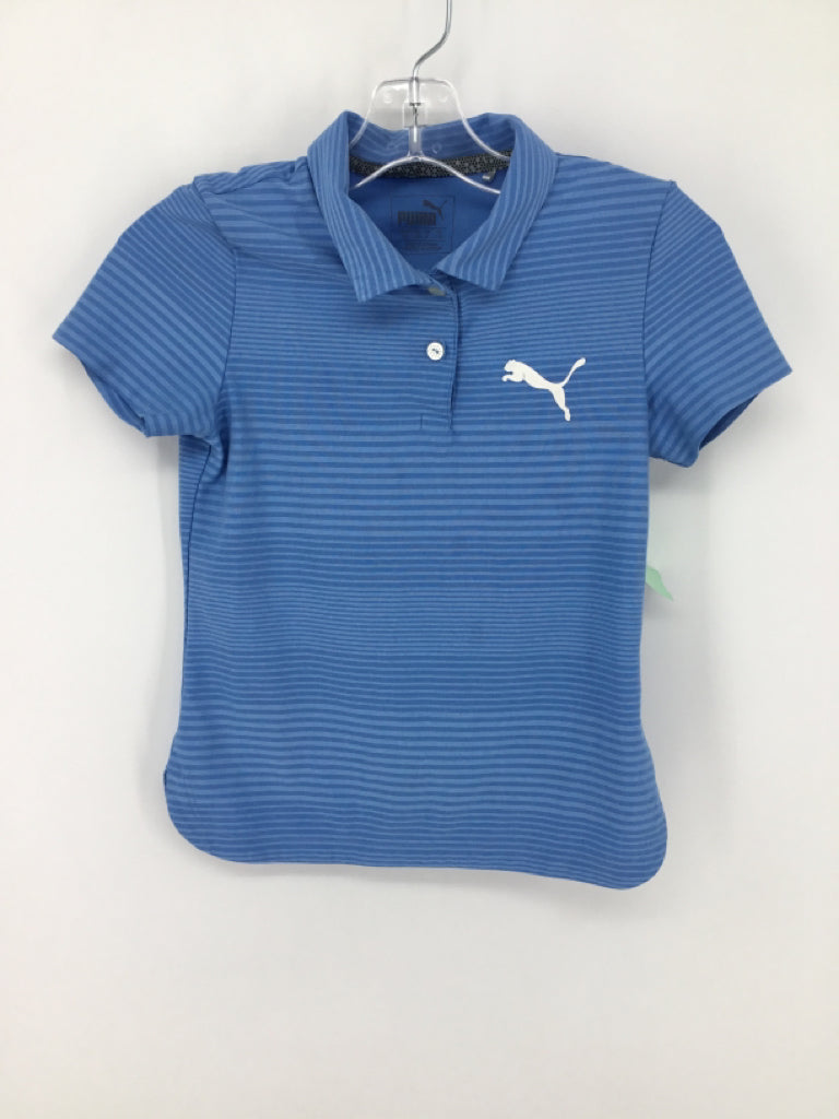 Puma Child Size 8 Blue Shirt - girls