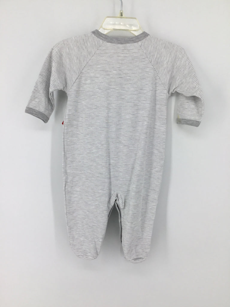 Kissy Kissy Child Size 6-9 Months Gray Sleepers