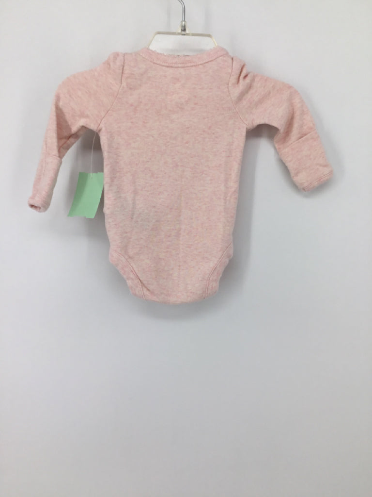 Baby Gap Child Size Preemie Pink Onesie