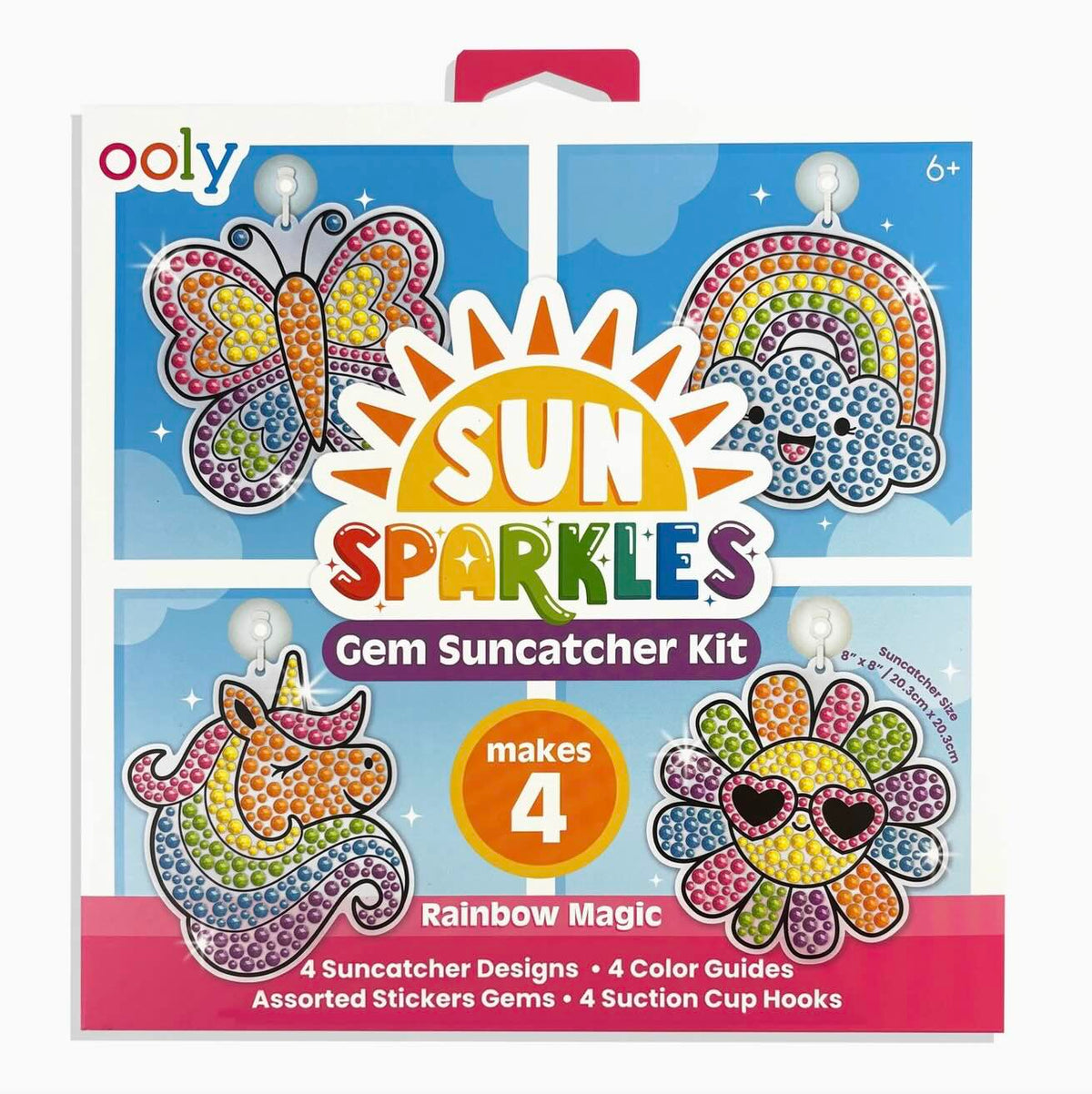 Ooly - Sun Sparkles Gen Suncatcher Kit (Rainbow Magic)