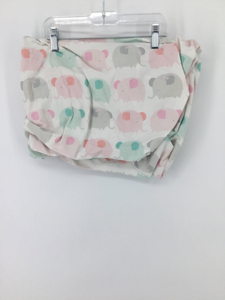 cloud island Multi-Color Crib Sheet