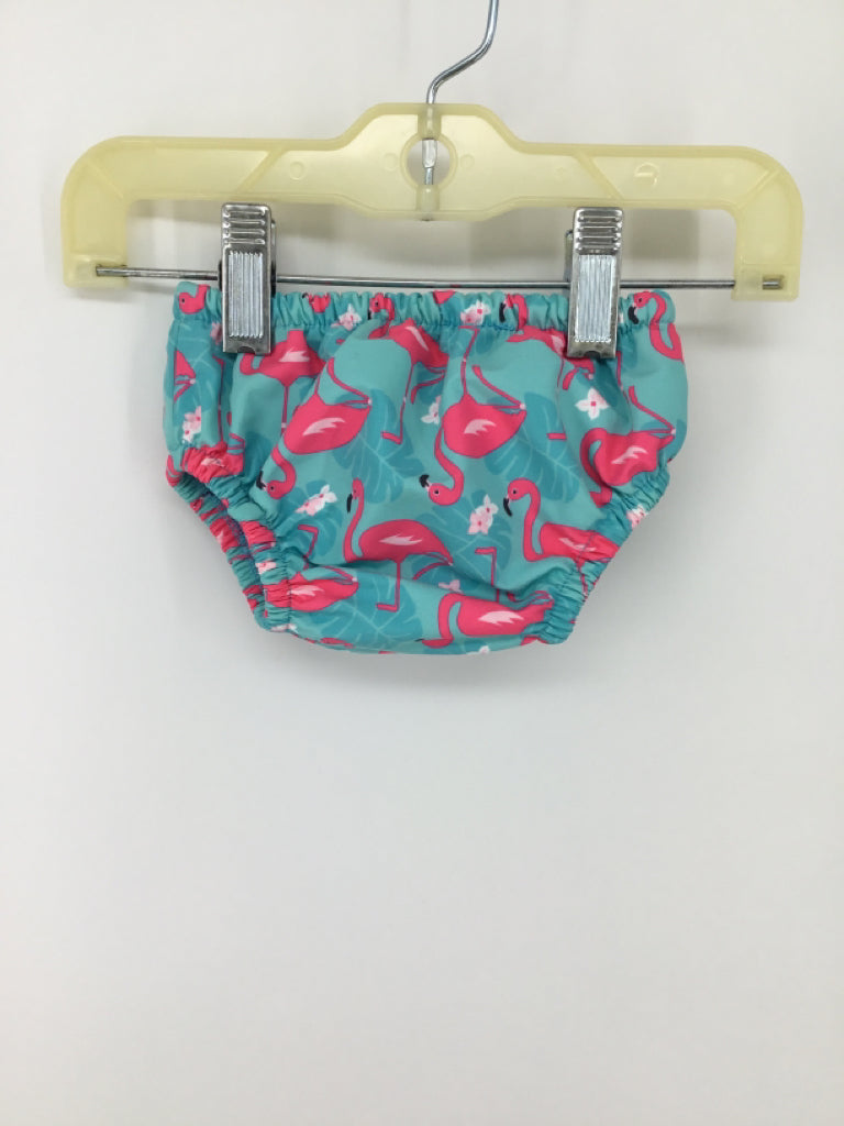 Zoocchini Child Size 6-12 Months Blue Swimwear - girls