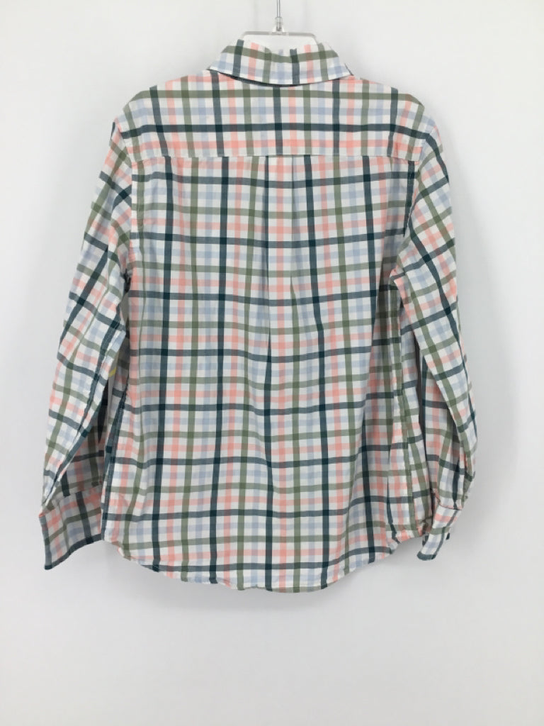 Crewcuts Child Size 6 Multi-Color Checkered Shirt - boys
