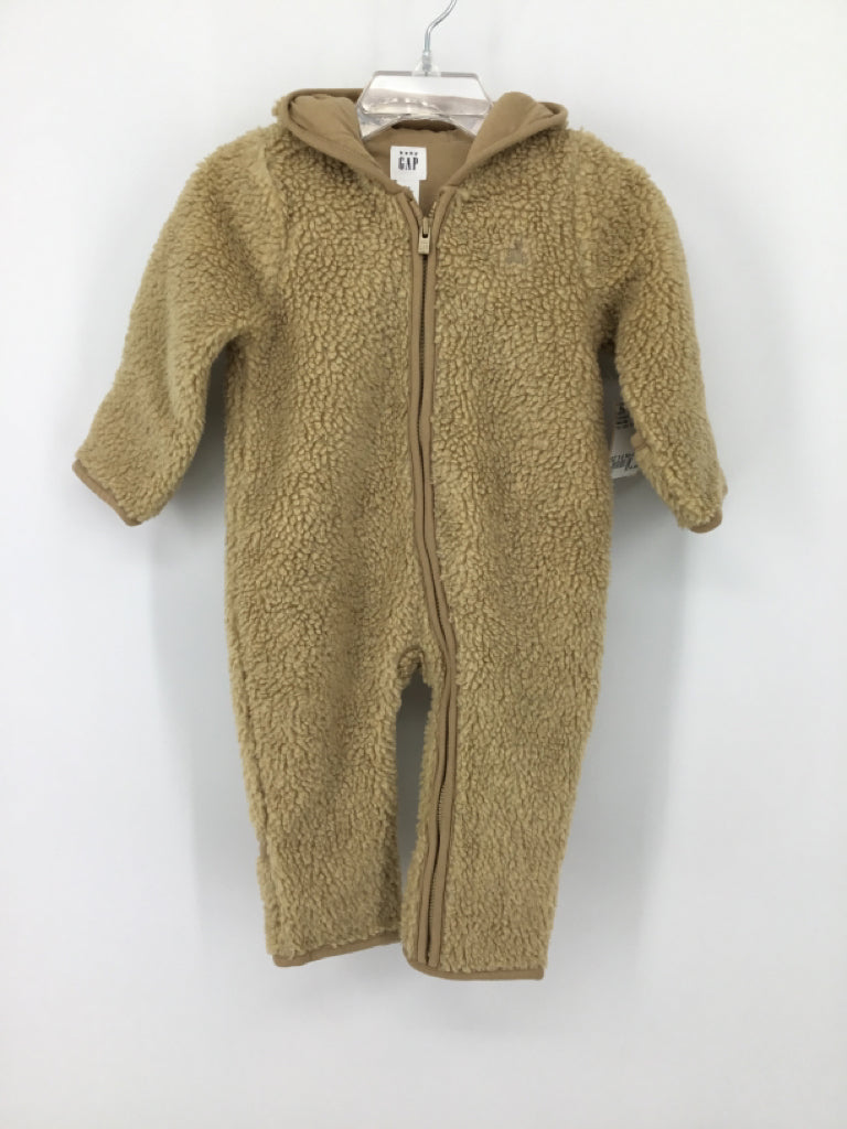 Baby Gap Child Size 3-6 Months Tan Solid Outerwear - boys