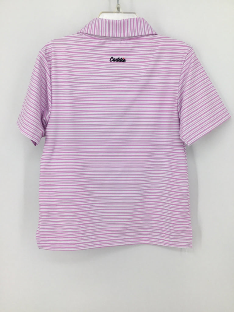 Caddie Child Size 4 Pink Stripe Shirt - boys