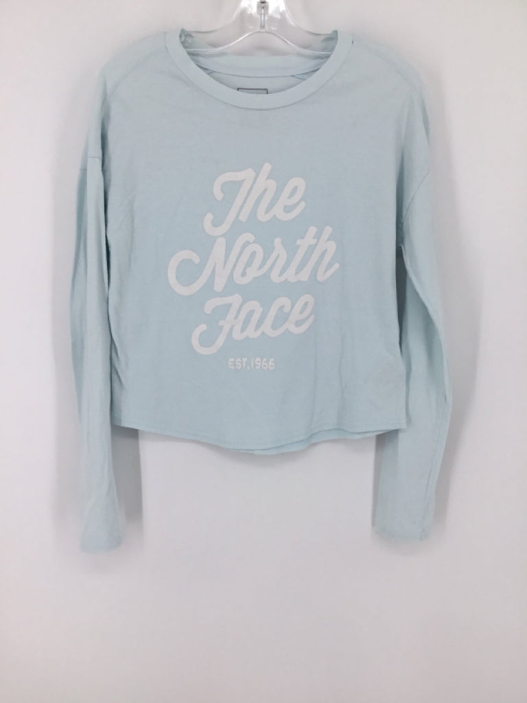 The North Face Child Size 10 Blue T-shirt - girls