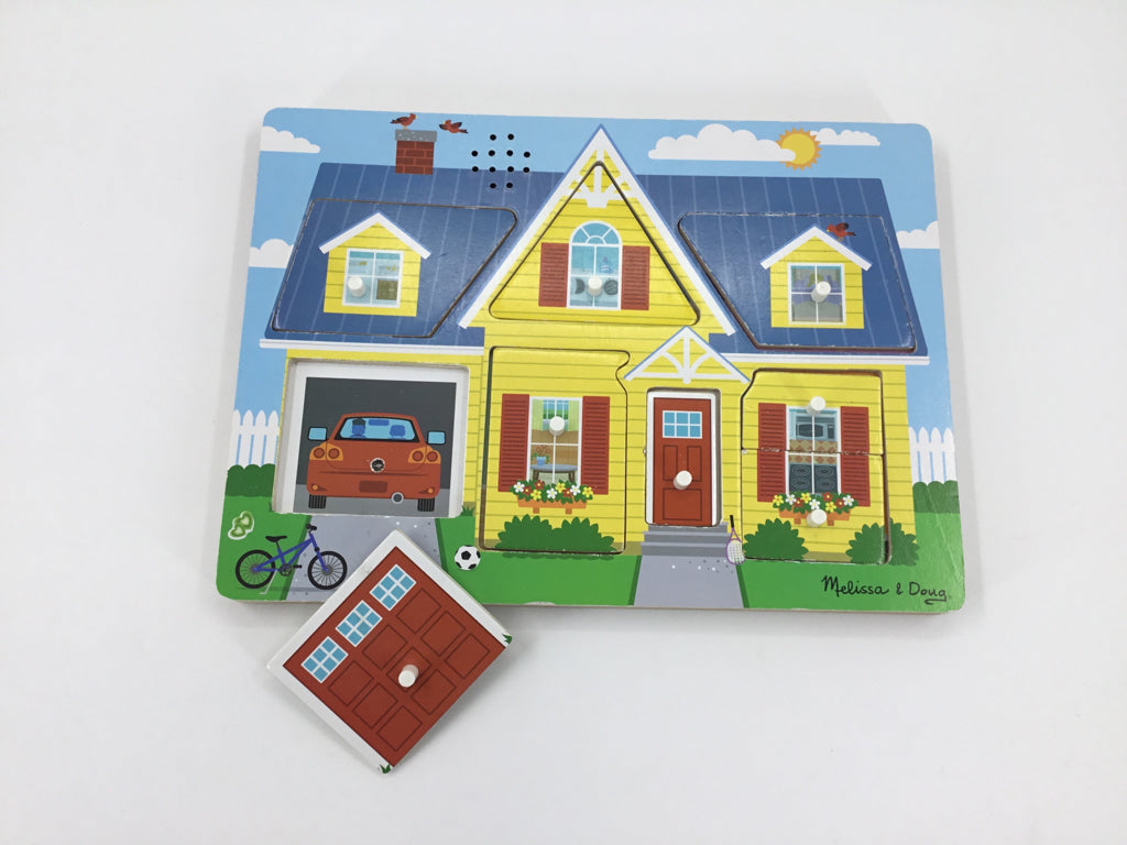 Melissa & Doug See & Hear Sound Puzzle - Around the House