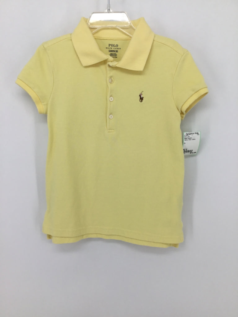Ralph Lauren Child Size 6 Yellow Shirt - girls
