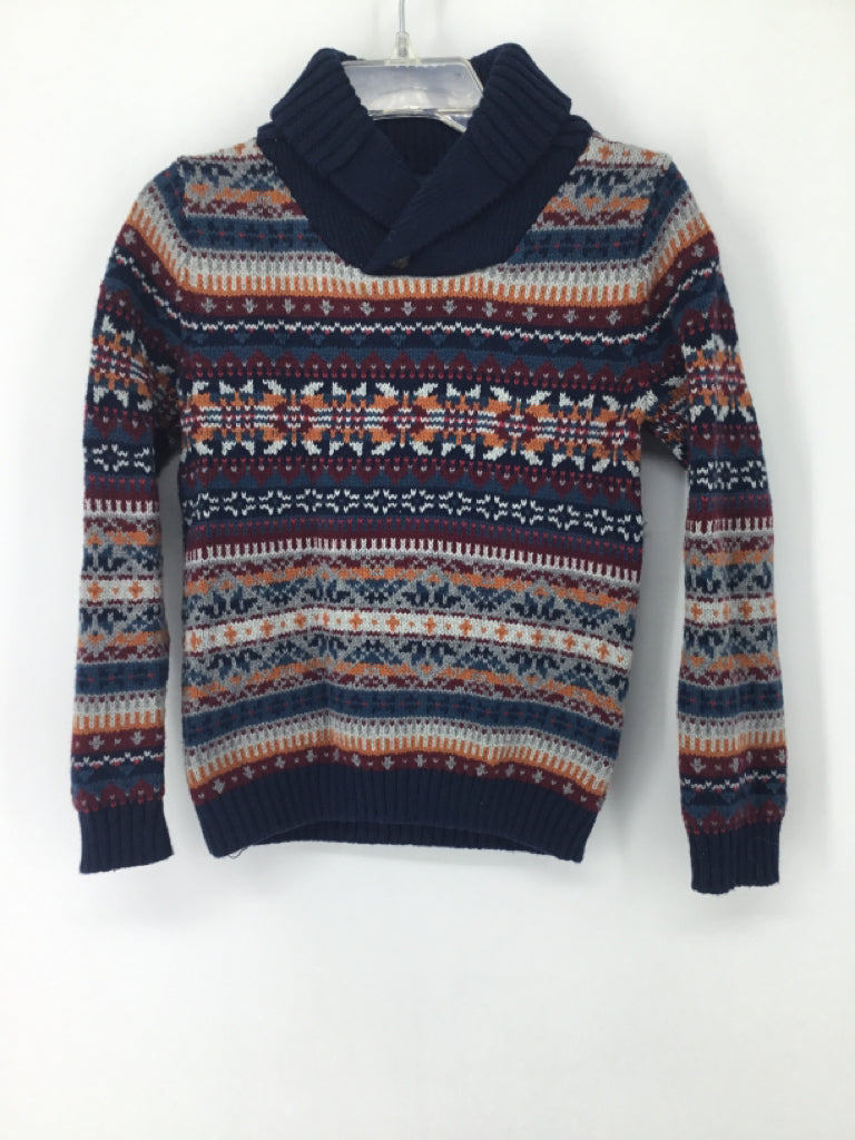 Rorie Whelan Child Size 3 Navy Print Sweater - boys