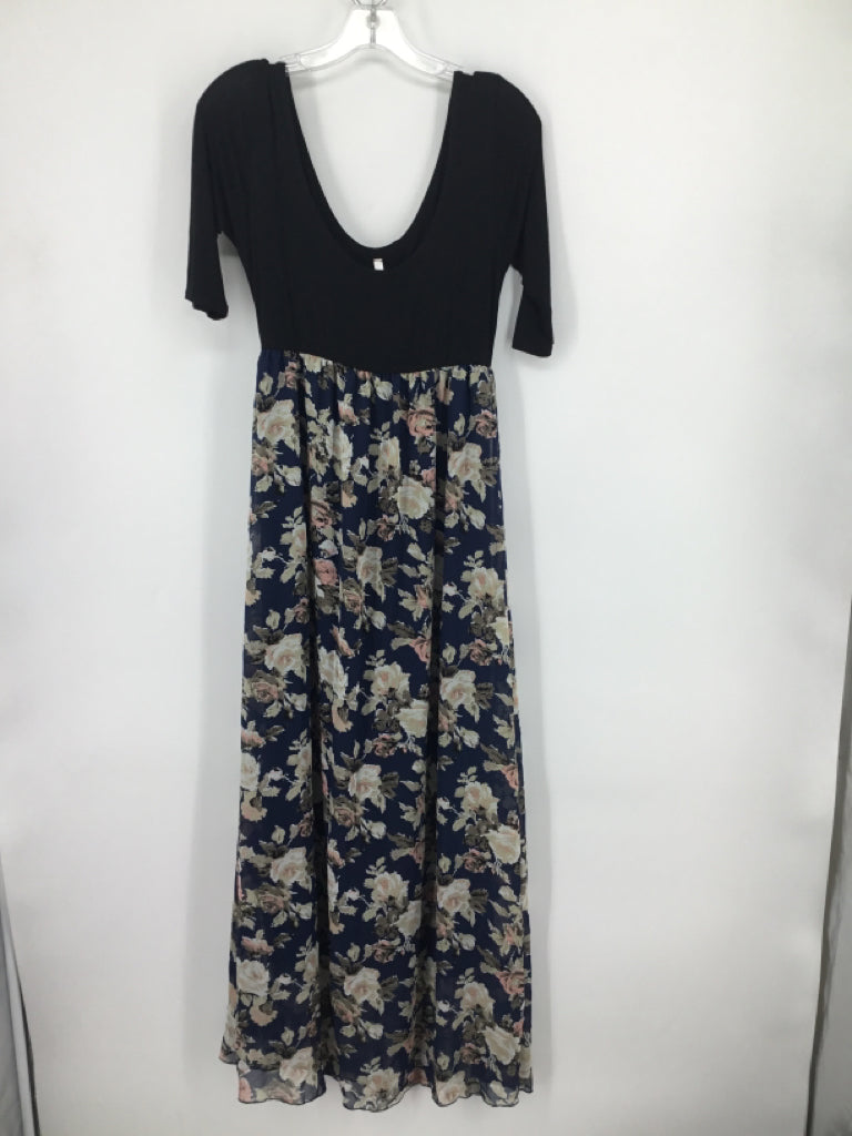 Pink Blush Size S Poly Blend Dress - Maternity