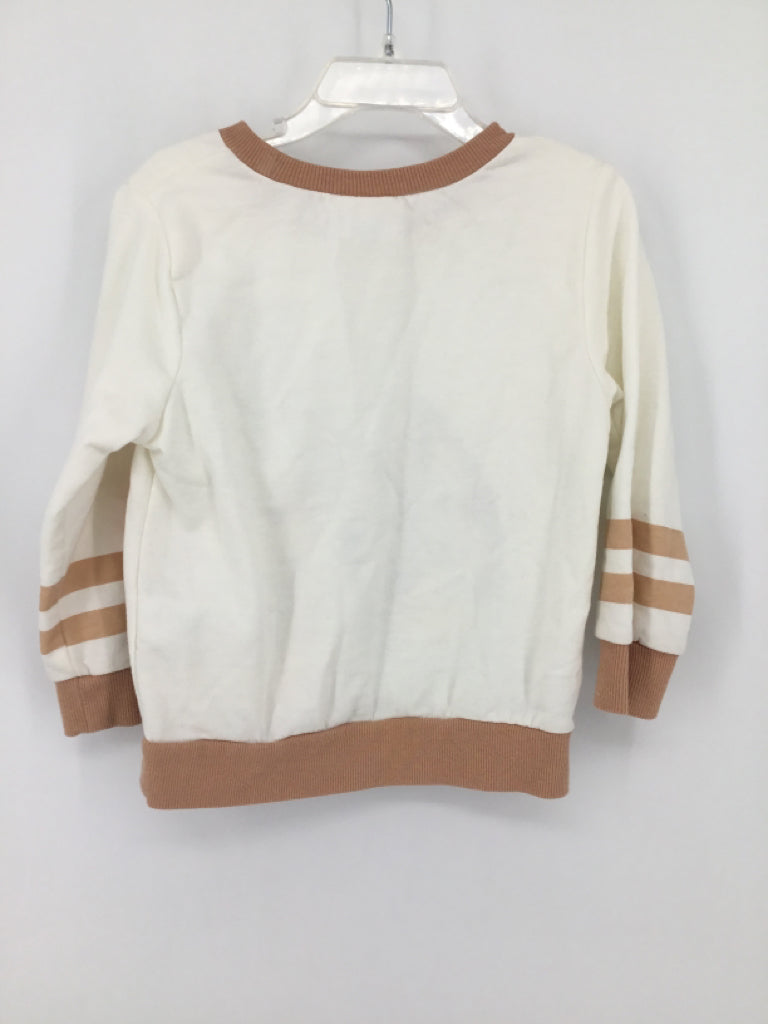 Bleached Child Size 4 Tan Sweatshirt - girls
