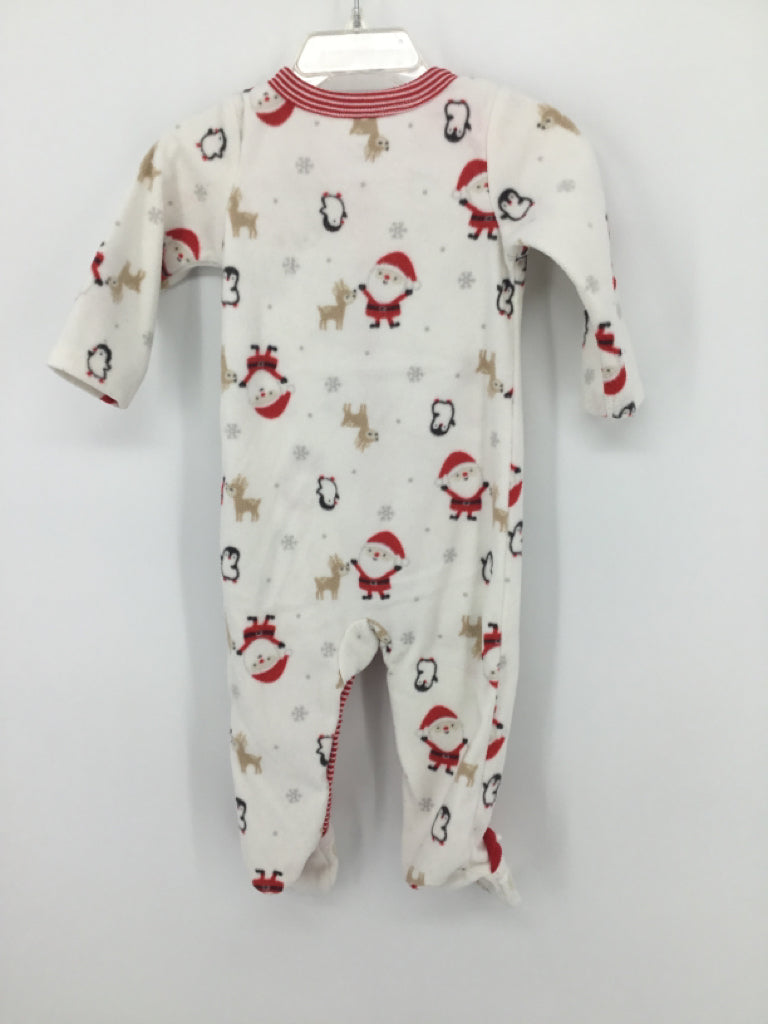 Just One You Made by Carters Child Size 9 Months Red Christmas Sleeper