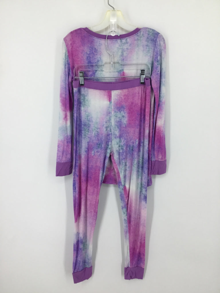 Little Sleepies Child Size 12 Purple Pajamas - girls