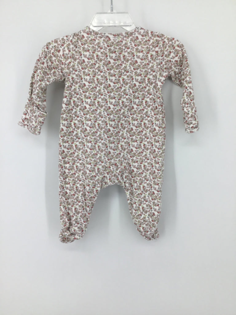 Child of Mine Child Size 0-3 Months Pink Sleepers