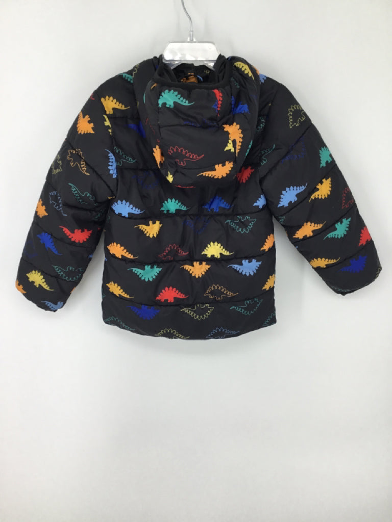 okie dokie Child Size 3 Black Dinosaur Outerwear - boys