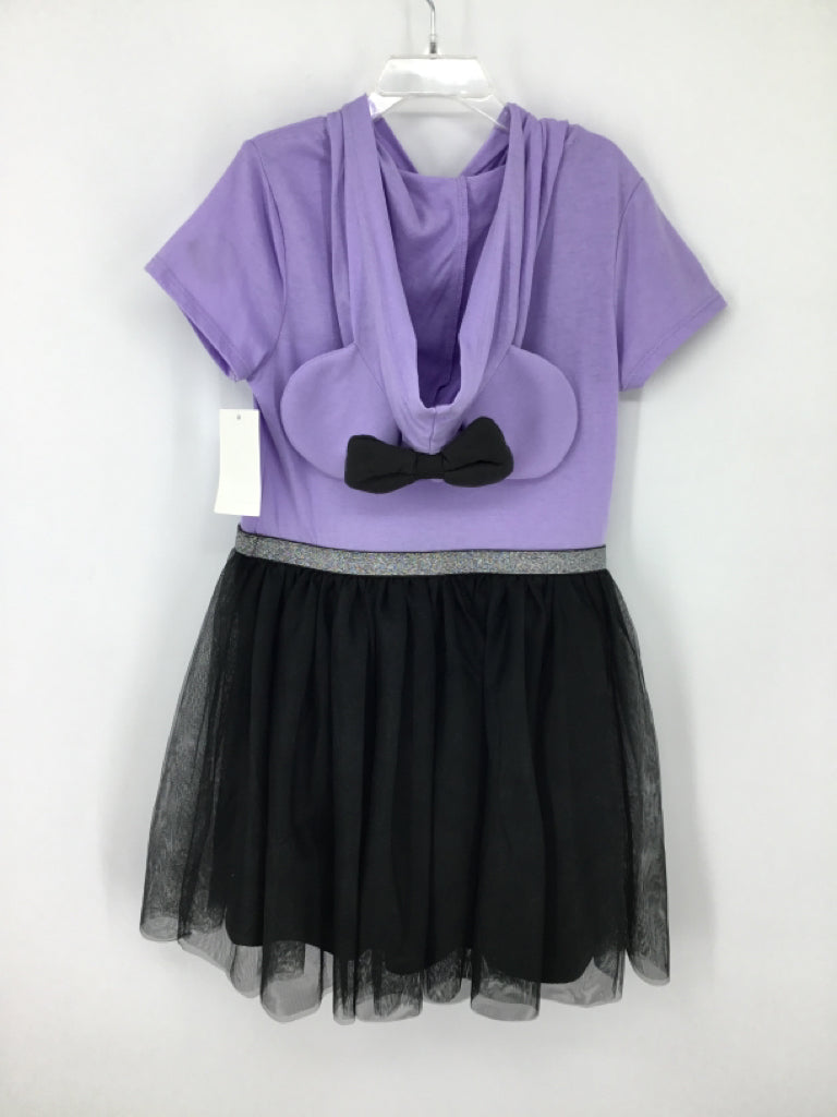 Disney Child Size 7 Purple Halloween Dress