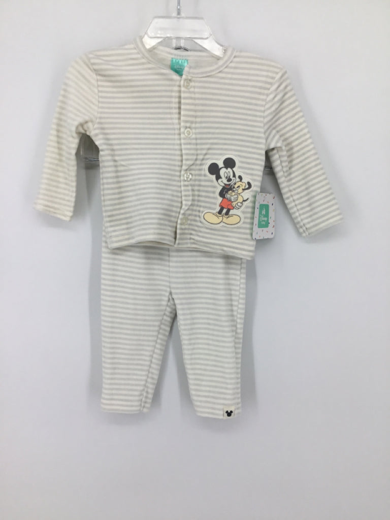 Disney Child Size 6-9 Months Gray Character Outfit - boys