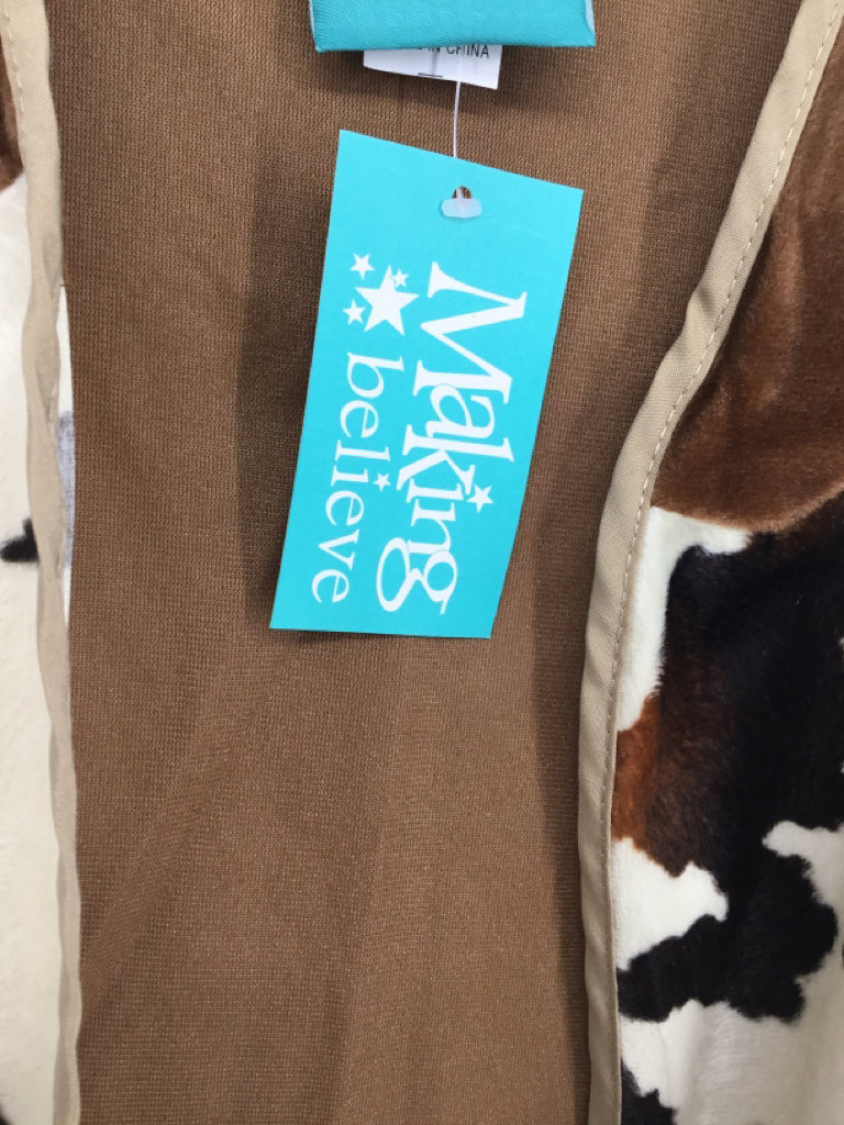 Making Believe Child Size 3 Brown Dress-Up Vest
