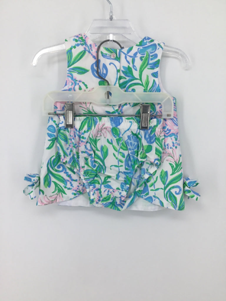 Lilly Pulitzer Child Size 3-6 Months Blue Dress - girls