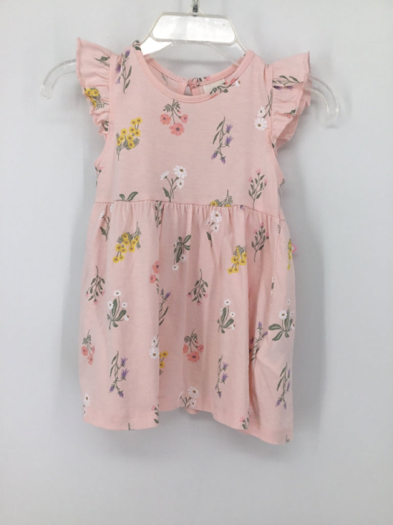 H & M Child Size 6 Months Pink Dress - girls